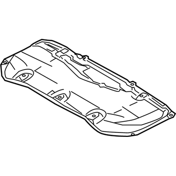 Lexus 53341-0E020 INSULATOR, Hood