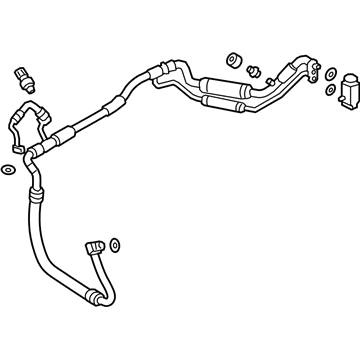 Hyundai 97775-G3450 Tube Assembly-Suction & Liquid