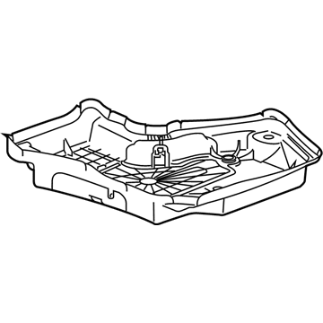 GM 13479307 Tank Shield