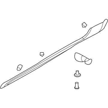 Kia 877624D000 MOULDING Assembly-Side S