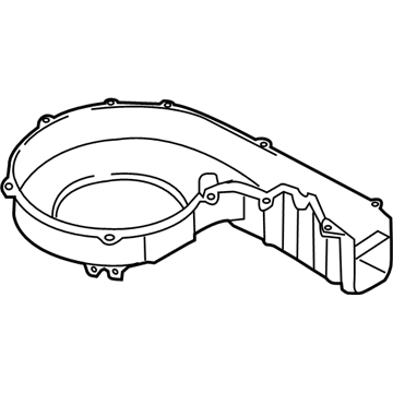 Hyundai 97112-0W005 Case-Blower, Lower