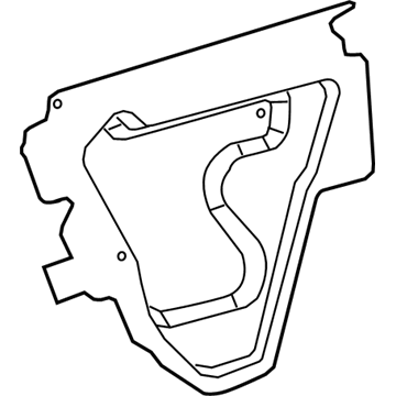 GM 95185054 Water Deflector