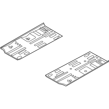 Hyundai 65110-3X500 Panel Assembly-Center Floor Side, L