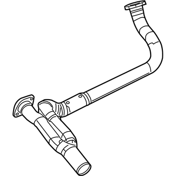 Mopar 68085142AD Exhaust Pipe And Converter