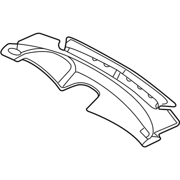 Kia 848102G000J6 GARNISH Assembly-DEFROST