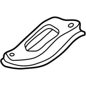 Acura 52677-SZ3-010 Bracket, Right Rear Trailing Arm