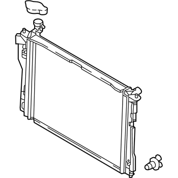 Hyundai 25310-B1250 Radiator Assembly