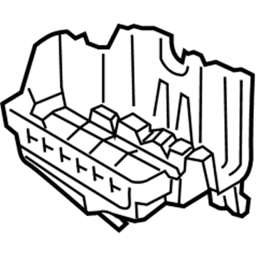 Hyundai 97137-F2000 Case-Heater & Evaporator, Lower