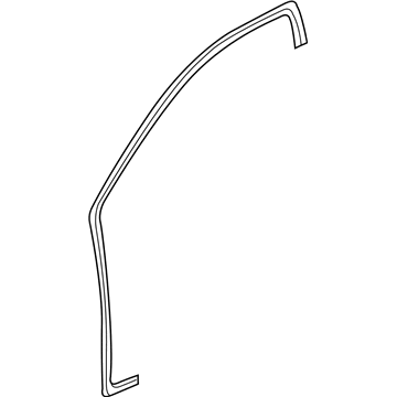 Mopar 5074263AF WEATHERSTRIP-Front Door Mounted