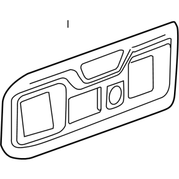 GM 84505576 Trim Plate