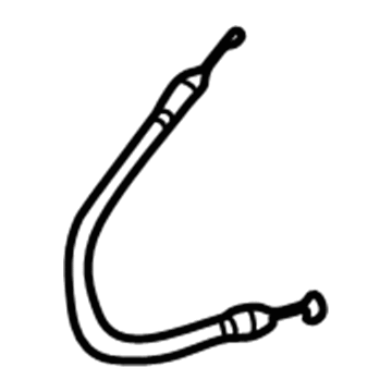 Toyota 64680-0C010 Lock Cable