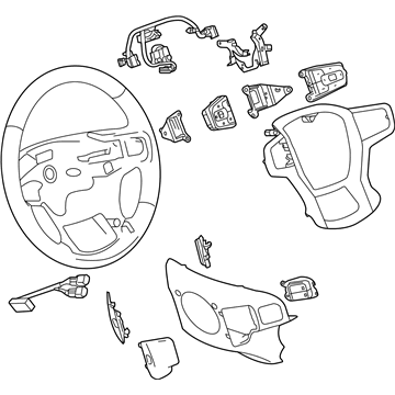 GM 84778963 Steering Wheel