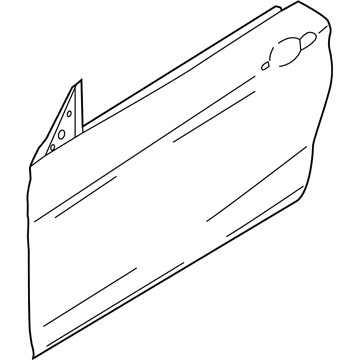 BMW 41-00-7-406-849 Door Front Left