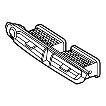 Kia 97410Q5000 Duct Assembly-Ctr Air Ve