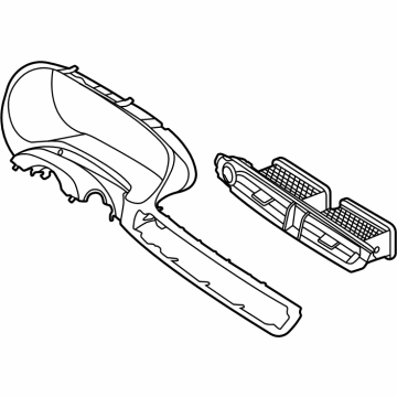 Kia 84830Q5000WK Panel Assembly-Cluster F