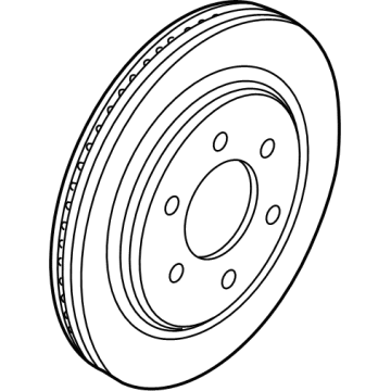 Ford ML3Z-2C026-B ROTOR ASY - BRAKE