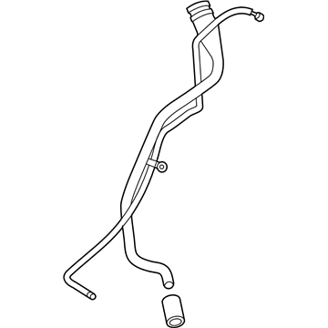 BMW 16-11-7-217-083 Plastic Filler Pipe