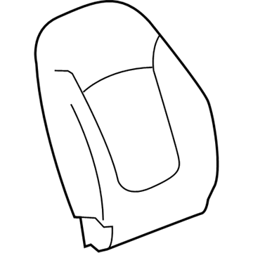 GM 95186510 Seat Back Pad