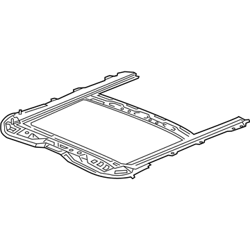 Acura 70100-TZ3-A03 Frame Complete , Sunroof