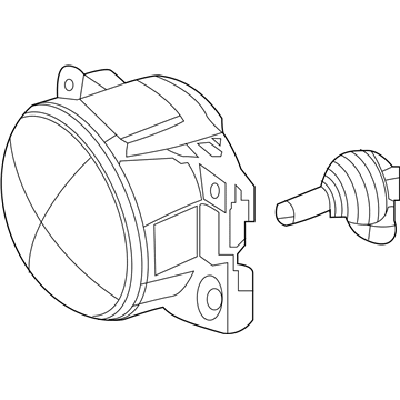 Mopar 68470159AA FRONT FOG