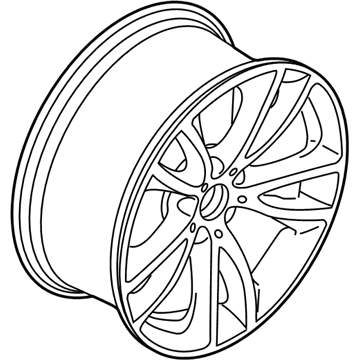 BMW 36-11-6-794-691 Disc Wheel, Light Alloy, Reflex-Silber