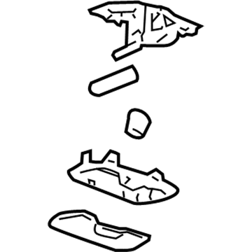 GM 20998906 Dome Lamp Assembly