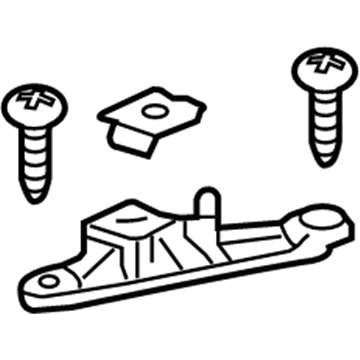 Honda 06150-TA0-A01 Bracket Kit, L. Headlight Mounting (A)