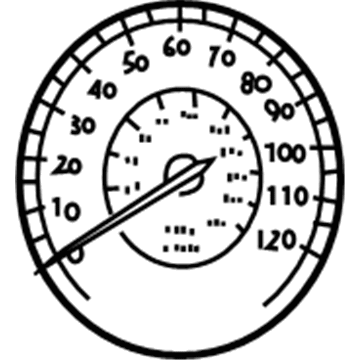 Mopar 4883548AA Gage-ODOMETER