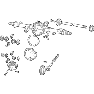 Mopar 5183291AA Axle-Service Rear