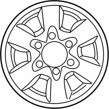 Nissan 40300-5W925 Aluminum Wheel