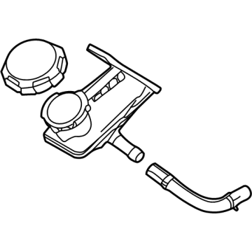 Hyundai 58511-BY000 RESERVOIR-MASTER CYLINDER