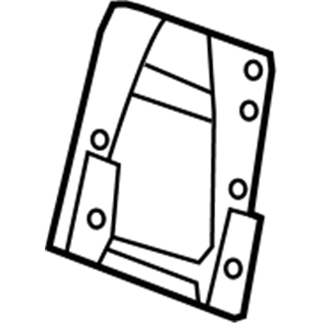 GM 88943930 Seat Back Panel