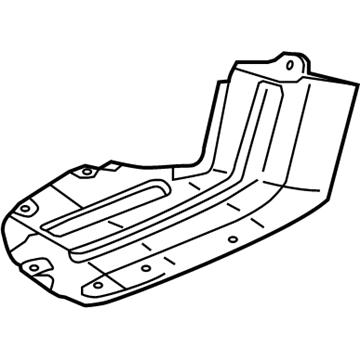 Kia 86695A9700 Under Cover-Rear LH