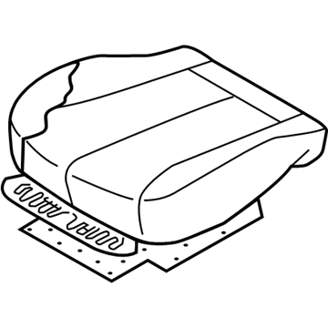 Kia 882004D312AGX Cushion Assembly(W/O Track
