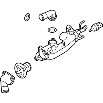 Hyundai 25600-3C101 Control Assembly-Coolant Temperature