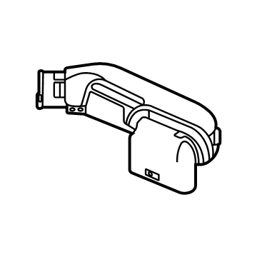 Honda 1J673-5RD-H00 DUCT COMP, RR