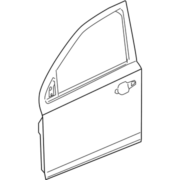 GM 25830154 Door Shell