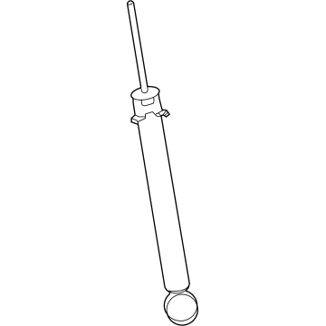 Acura 52611-TGY-A03 Shock Absorber Unit, Rear