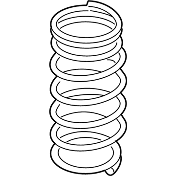 Nissan 55020-KB50A Spring - Rear Suspension