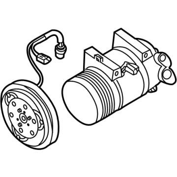 Nissan 92600-9BV0A COMPRESSOR ASSY-COOLER