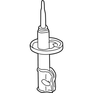 Hyundai 54661-2D100 Strut Assembly, Front, Right