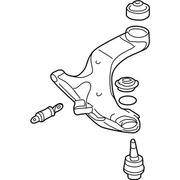 Hyundai 54501-2D002-AS Arm Complete-Front Lower, RH