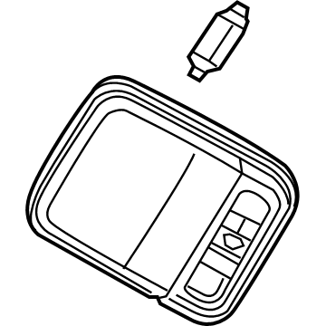 Nissan 26410-1PA0A Lamp Assembly-Room