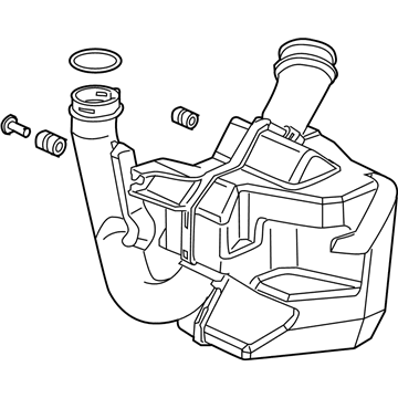 Honda 17230-RAA-A00 Chamber Assy., Resonator