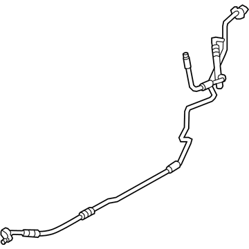 BMW 64-53-9-228-234 Pressure Pipe, Condenser-Expansion Valve