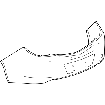 GM 13243346 Bumper Cover