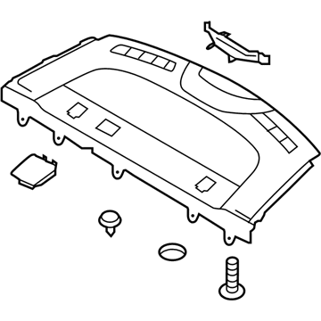 Kia 85610M7200WK Trim Assembly-Package Tr