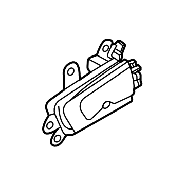 Hyundai 82610-L1010-NNB Door Inside Handle Assembly, Left