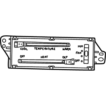 Mopar 55055458AF Control-Heater