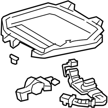 Lexus 72030-50130 Adjuster Assy, Rear NO.1 Seat